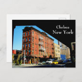 Chelsea NYC Postkarte (Vorne/Hinten)