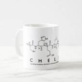 Chelsea-Peptidnamen-Tasse Kaffeetasse (Vorderseite Links)