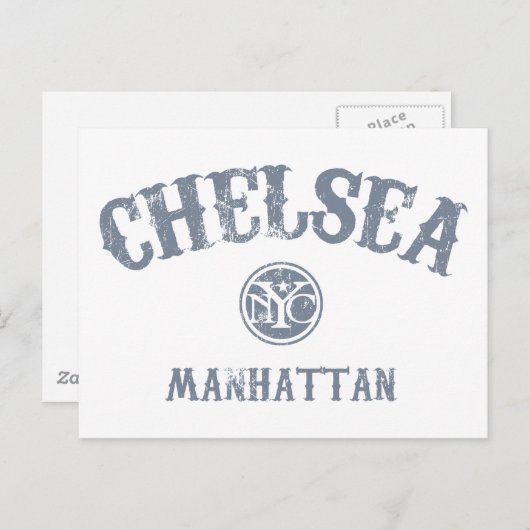 Chelsea Postkarte (Vorne/Hinten)