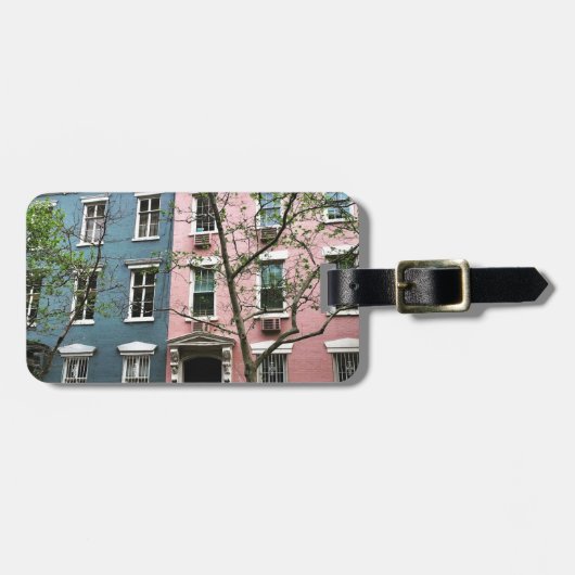 Chelsea-Stadtwohnungen, NYC Gepäckanhänger (Vorderseite horizontal)