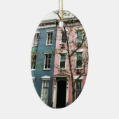 Chelsea-Stadtwohnungen, NYC Keramikornament (Rechts)