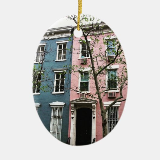 Chelsea-Stadtwohnungen, NYC Keramikornament (Vorne)