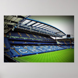 Chelsea Stamford Bridge West Stand Poster