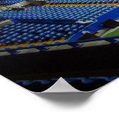 Chelsea Stamford Bridge West Stand Poster (Ecke)