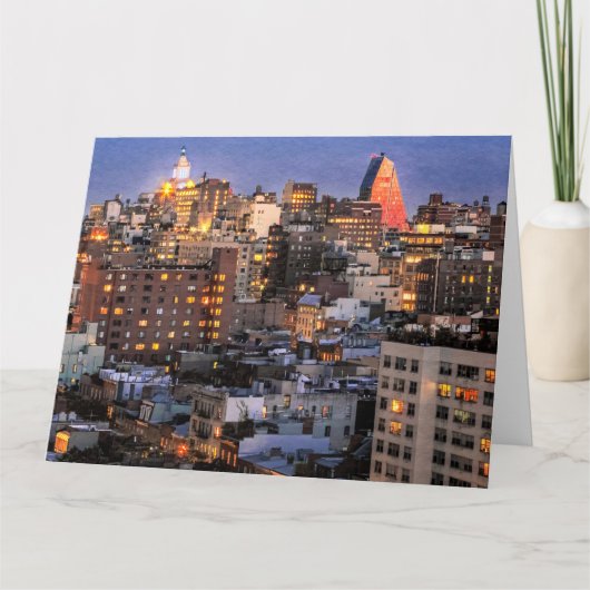 CHELSEA TWILIGHT Jumbo Grußkarte Karte (Vorderseite)