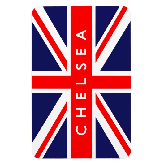 Chelsea UK Flag Magnet (Vertikal)