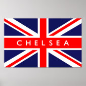 Chelsea UK Flag Poster (Vorne)