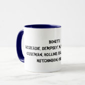 Chelseas FA Cup-Siegermannschaft 1970 Tasse (Vorderseite Links)