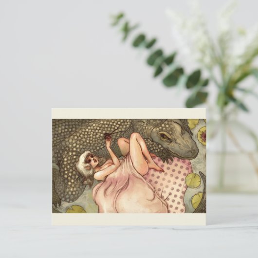 Chelsea's Postkarten Serie I: Floating, Drowning (Stehend Vorderseite)