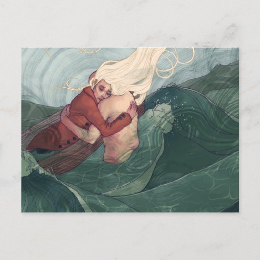 Chelsea's Postkarten Serie I: Floating, Drowning (Vorderseite)