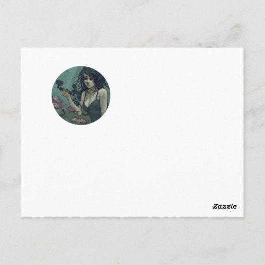 Chelsea's Postkarten Serie I: Floating, Drowning (Rückseite)