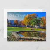 Cheltenham Postkarte (Vorne/Hinten)
