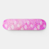 Chem 5 Pink Peonies Skateboard (Horizontal)