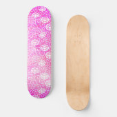 Chem 5 Pink Peonies Skateboard (Vorderseite)