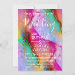 Chem 7 Hochzeit Einladung