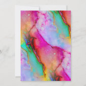 Chem 7 Hochzeit Einladung (Rückseite)