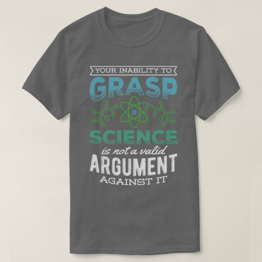 Chem Astrophysik Biochemie T-Shirt (Design vorne)