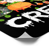Chem Boo Crew Halloween Chemist Match Poster (Ecke)