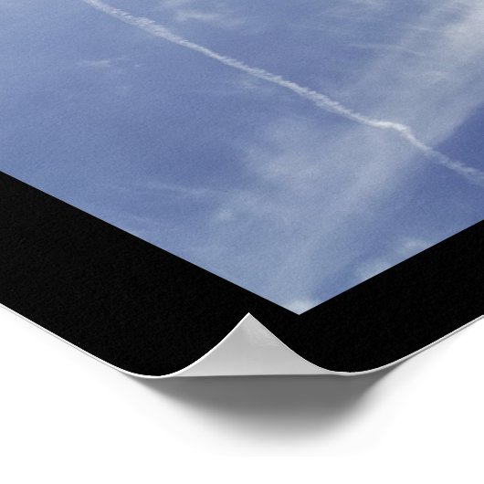 Chem Trail Educational Poster (Ecke)