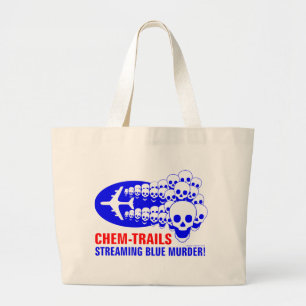 Chem Trails Jumbo Stoffbeutel