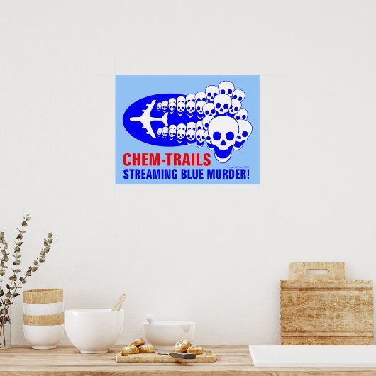 Chem Trails Poster (Küche)