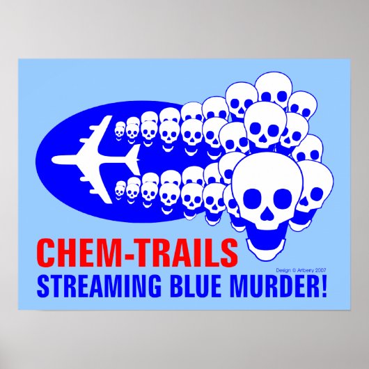 Chem Trails Poster (Vorne)