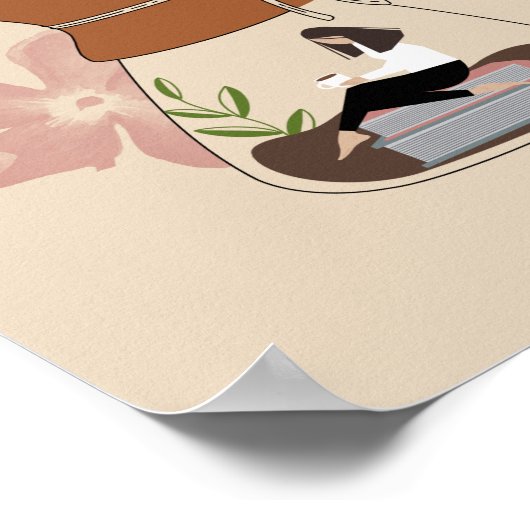 Chemex-Kaffee Poster (Ecke)