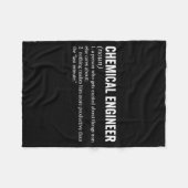 Chemical Engineer Profession Definition Engineerin Fleecedecke (Vorderseite (Horizontal))