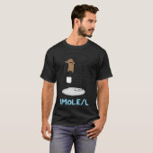 Chemie 1 ml pro Liter für Mole oder Avogadro T-Shirt (Vorne ganz)