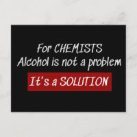 Chemie Alkohol Lösung Chemie Joke