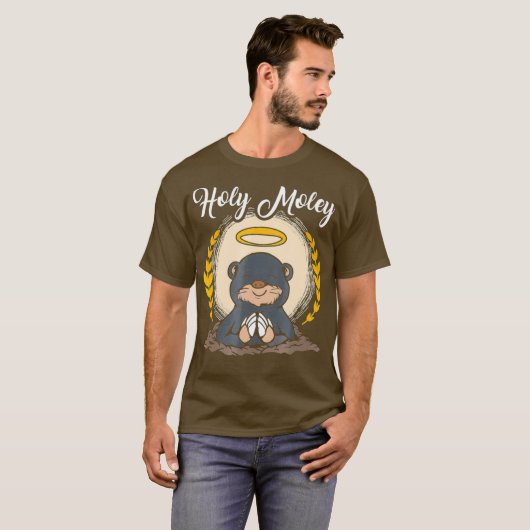 Chemie am Heiligen Moley Mole Day lustig T-Shirt (Vorne ganz)