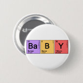 Chemie Baby Button (Vorne & Hinten)