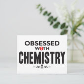 Chemie besessen postkarte (Stehend Vorderseite)