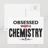 Chemie besessen postkarte (Vorne/Hinten)