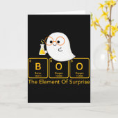 Chemie Boo Das Element Der Überraschung Süßer Chem Karte (Gelbe Blume)