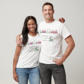 Chemie buchstabiert mit Elementen T-Shirt (Unisex)