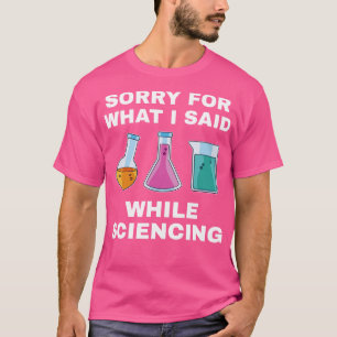 Chemie Chemie Chemist Funny Labrador Nerd T-Shirt