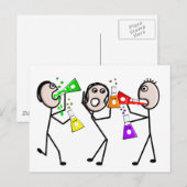 Chemie/Chemie knacken Menschen Geschenke Postkarte (Vorne/Hinten)