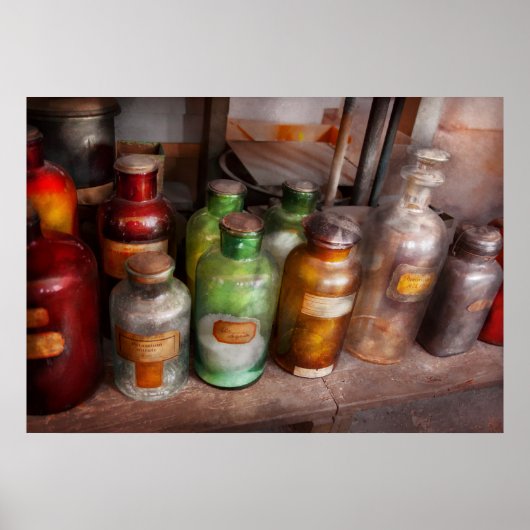 Chemie - Chemie - Regenbogen Poster (Vorne)