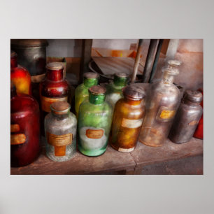 Chemie - Chemiker-Regenbogen Poster