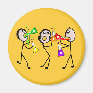Chemie/Chemiker-Stock-Leute-Geschenke Magnet
