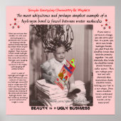 "Chemie & Curls" Poster (Vorne)