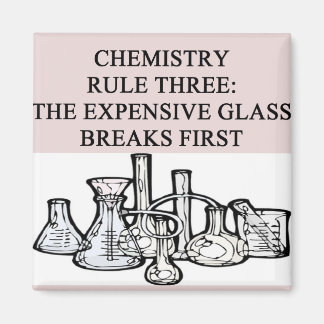 Chemie: Das epensive Glas bricht zuerst Magnet