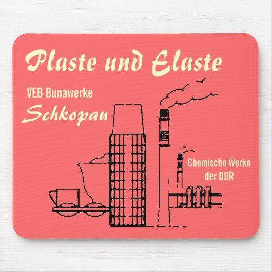 Chemie DDR Mousepad (Vorne)