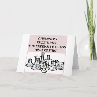 Chemie: die epensive Glasbrüche zuerst Karte