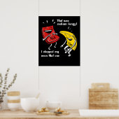 Chemie, die sodium Funny Science Joke Poster (Küche)