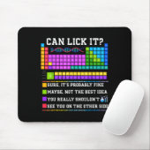 Chemie-Elemente-Lehrer Kann ich es Periodensystem  Mousepad (Mit Mouse)