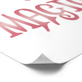 Chemie - Es ist wie Magie, aber wahre, lustige Wis Poster (Ecke)