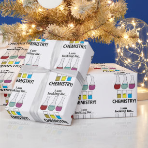 Chemie Funny Ich suche Chemie Geschenkpapier