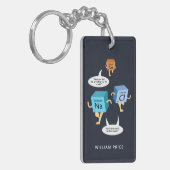 Chemie Gag Funny Science Teacher Birthday Schlüsselanhänger (Vorderseite links)